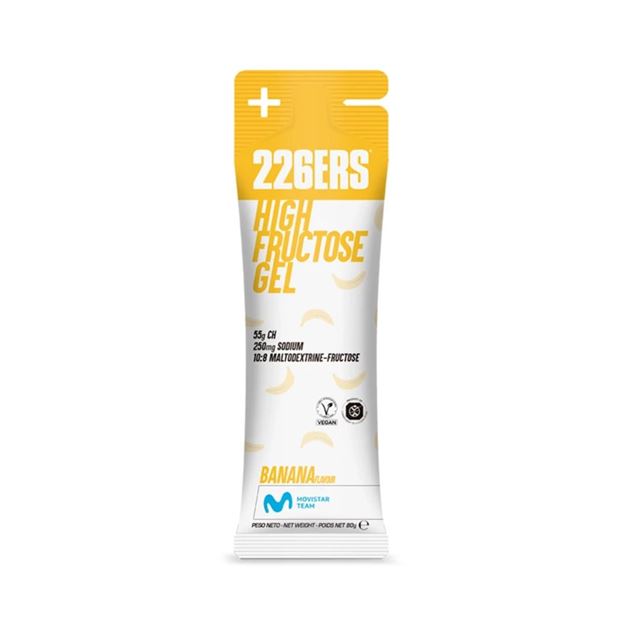 Picture of 226ers HIGH FRUCTOSE GEL - Energy Gel - 80g banana flavour